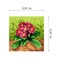 Needlepoint canvas for halfstitch without yarn Spring Primroses 2104D - Printed Tapestry Canvas